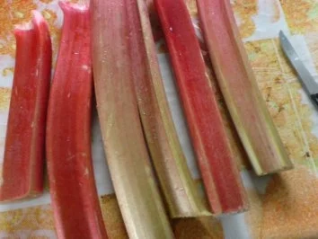 Rezept: Rhabarber-Torte Bild Nr. 3 Rhabarber-Torte - Rezept - Bild Nr. 3