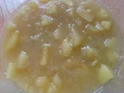 Rezept: Apfel-Rhabarber-Kompott mit Vanillepudding Apfel-Rhabarber-Kompott mit Vanillepudding - Rezept