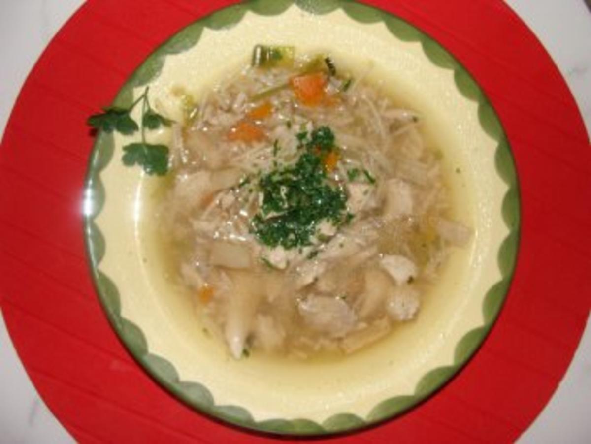 Bilder für Geflügel : -Poularde gekocht, und geschmort- - Rezept