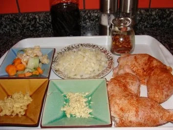 Rezept: Geflügel : -Poularde gekocht, und geschmort- Bild Nr. 4 Geflügel : -Poularde gekocht, und geschmort- - Rezept - Bild Nr. 4