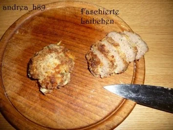 Vogerlsalat mit Faschiertem und Äpfeln - Rezept - Bild Nr. 3