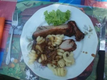 Grillplatte : Daves Sparibs im neuen Memphis - Stil, Schweinefilets und Zuckermais - Rezept - Bild Nr. 3