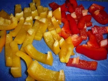 Paprika-Gyros mit Knofi-Dip - Rezept - Bild Nr. 4