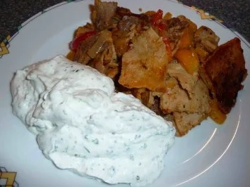Paprika-Gyros mit Knofi-Dip - Rezept - Bild Nr. 15