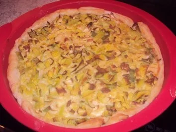 Porree Quiche - Rezept