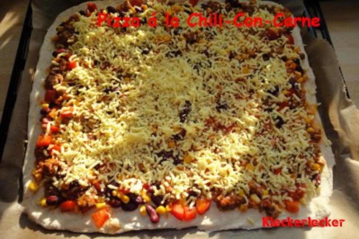 Pizza á la Chili-Con-Carne - Rezept - Bild Nr. 6