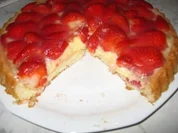 Erdbeeren treffen Pudding - Rezept