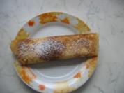 Pfannkuchen mit Erdbeersahne - Rezept