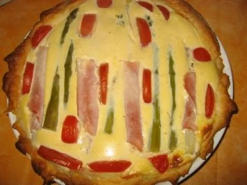 Spargel-Tarte - Rezept