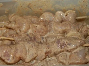 Huhn: Saté mit Hähnchen - Rezept - Bild Nr. 3