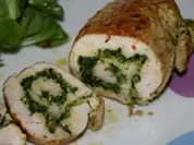 Huhn: Hähnchenröllchen mit Bärlauch-Pesto - Rezept
