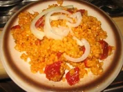 Beilage: Scharfer Tomatenreis - Rezept