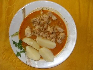 Rezept: Fisch : -Einfaches Fischgulasch- Fisch : -Einfaches Fischgulasch- - Rezept