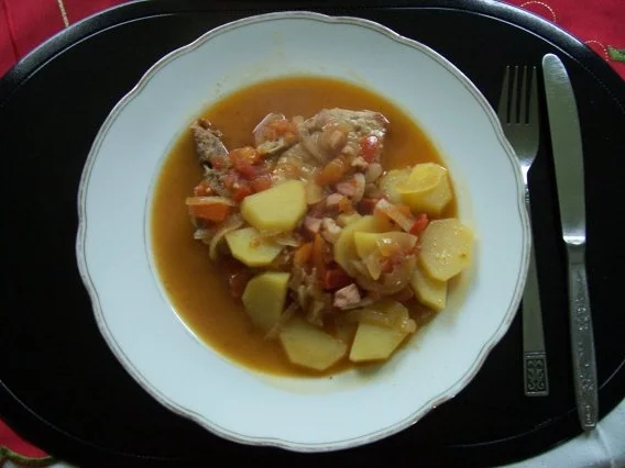 Rezept: Versteckte Schweinekoteletts Versteckte Schweinekoteletts - Rezept