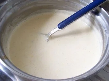 Kochen: Hanf-Spaghetti mit Käse-Sahne-Sauce - Rezept - Bild Nr. 3