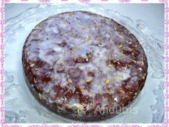 Kuchen/Gebäck - Kleine Mohntorte "Flowerpower" ohne Mehl - Rezept