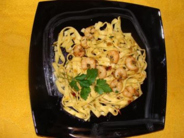 Nudeln : -Pasta mit Garnelen- - Rezept mit Bild - kochbar.de