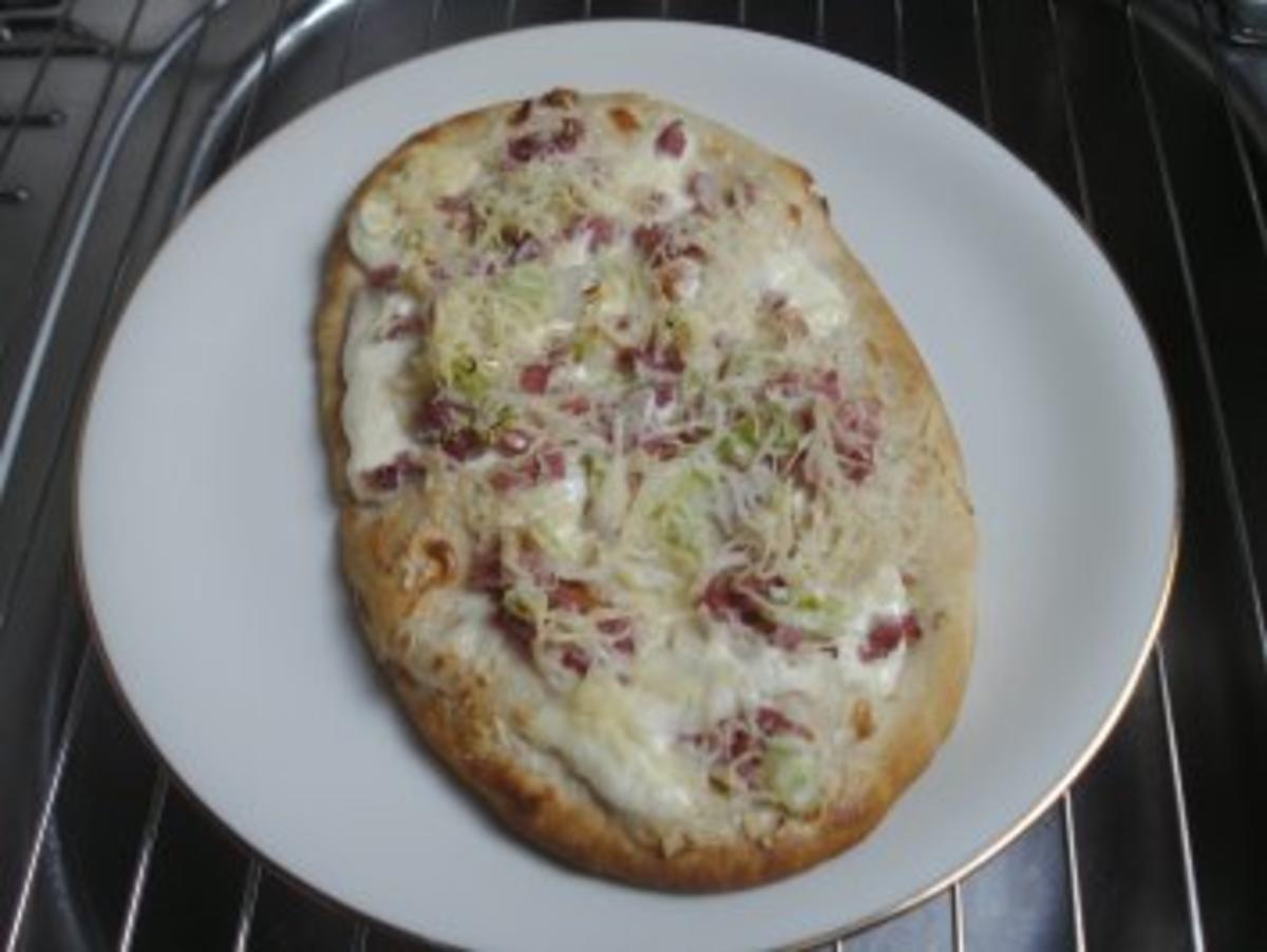 Bilder für Flammkuchen-Snack....einfach und schnell - Rezept