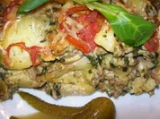 Aus dem Backofen - Hackfleisch-Kartoffel-Auflauf - Rezept