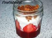 Erdbeer-Vanille-Crumble - Rezept