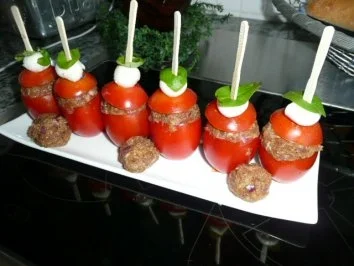 GRILL:gefüllte Tomaten - Rezept