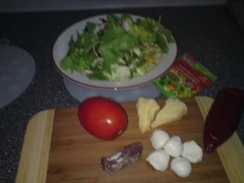 Salat auf die schnelle - Rezept