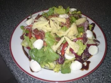 Salat auf die schnelle - Rezept - Bild Nr. 2
