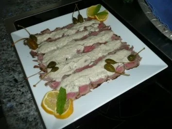VORSPEISE/FLEISCH &FISCH:Vitello tonnato - Rezept - Bild Nr. 3