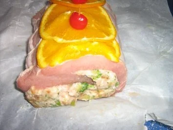 Rezept: Broccoli- Mozzarella Braten mit Brät in Tomatencremesauce Bild Nr. 2 Broccoli- Mozzarella Braten mit Brät in Tomatencremesauce - Rezept - Bild Nr. 2