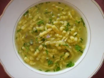 Rezept: Knöpflesuppe Bild Nr. 4 Knöpflesuppe - Rezept - Bild Nr. 4