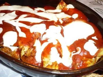 Kartoffel-Pfannkuchen mit Hackfüllung - Rezept