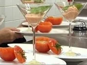 Tomatensorbet mit Mascarponesoße - Rezept - Bild Nr. 9