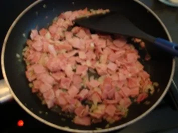 Kartoffelauflauf mit Fetacreme und Schinken - Rezept - Bild Nr. 3