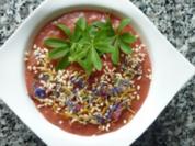 Vanilliges Rhabarber-Erdbeer-Kompott mit Schuss - Rezept