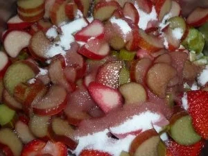 Vanilliges Rhabarber-Erdbeer-Kompott mit Schuss - Rezept - Bild Nr. 5