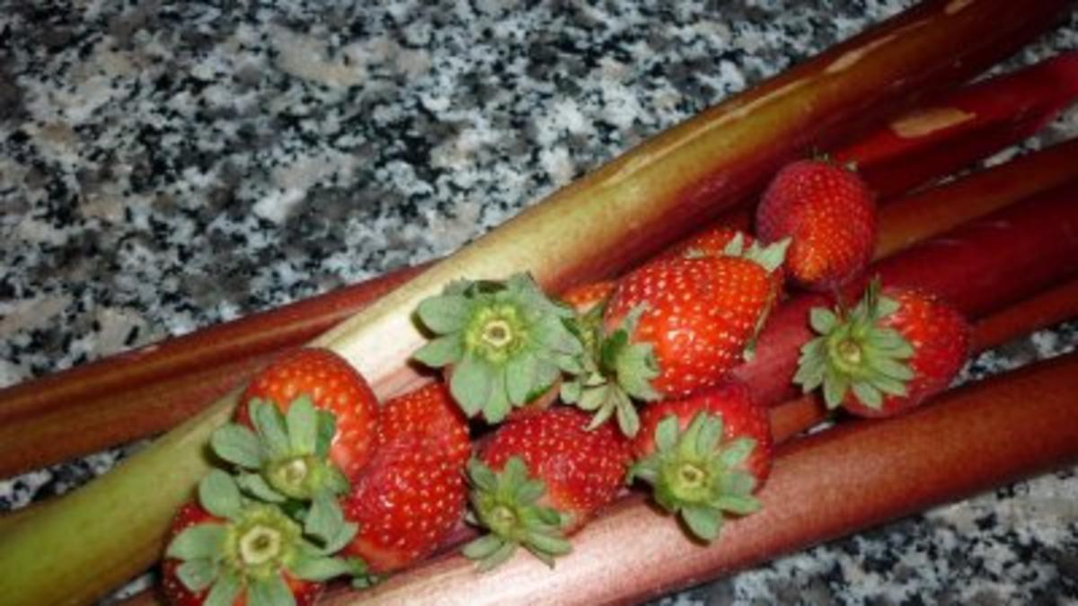 Vanilliges Rhabarber-Erdbeer-Kompott mit Schuss - Rezept - Bild Nr. 7