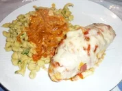 Speckhähnchen - überbacken - Rezept