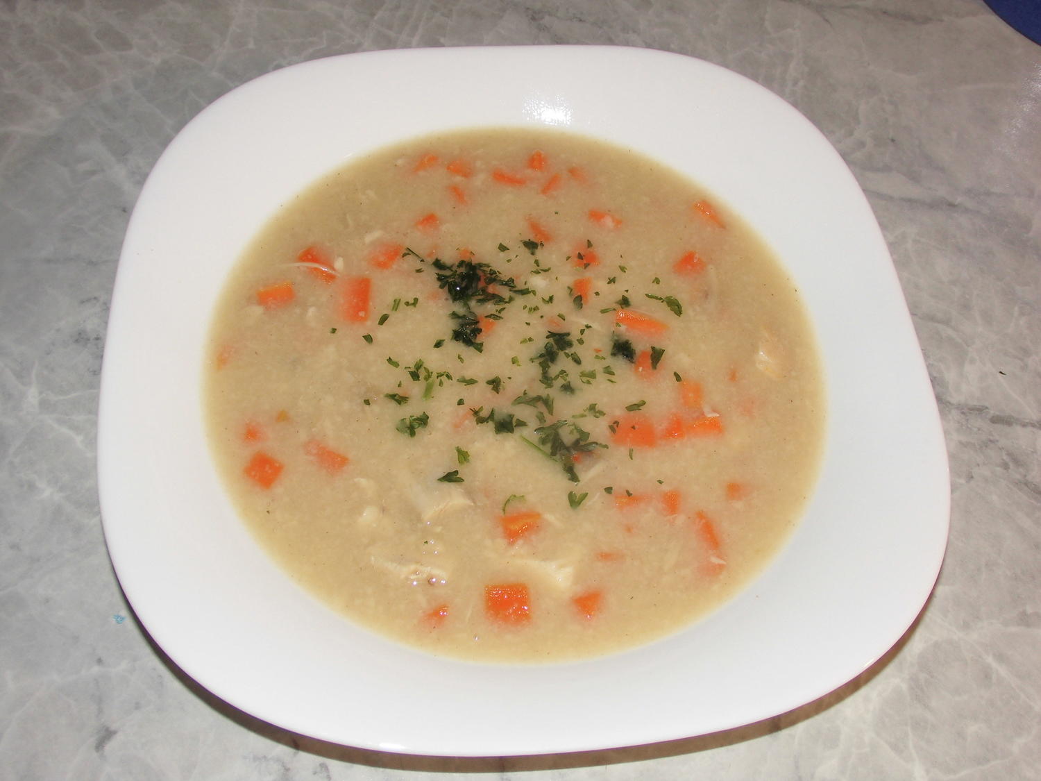 Geflügelcremesuppe - Rezept mit Bild - kochbar.de