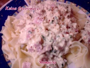 Rezept: Keine Carbonara Keine Carbonara - Rezept