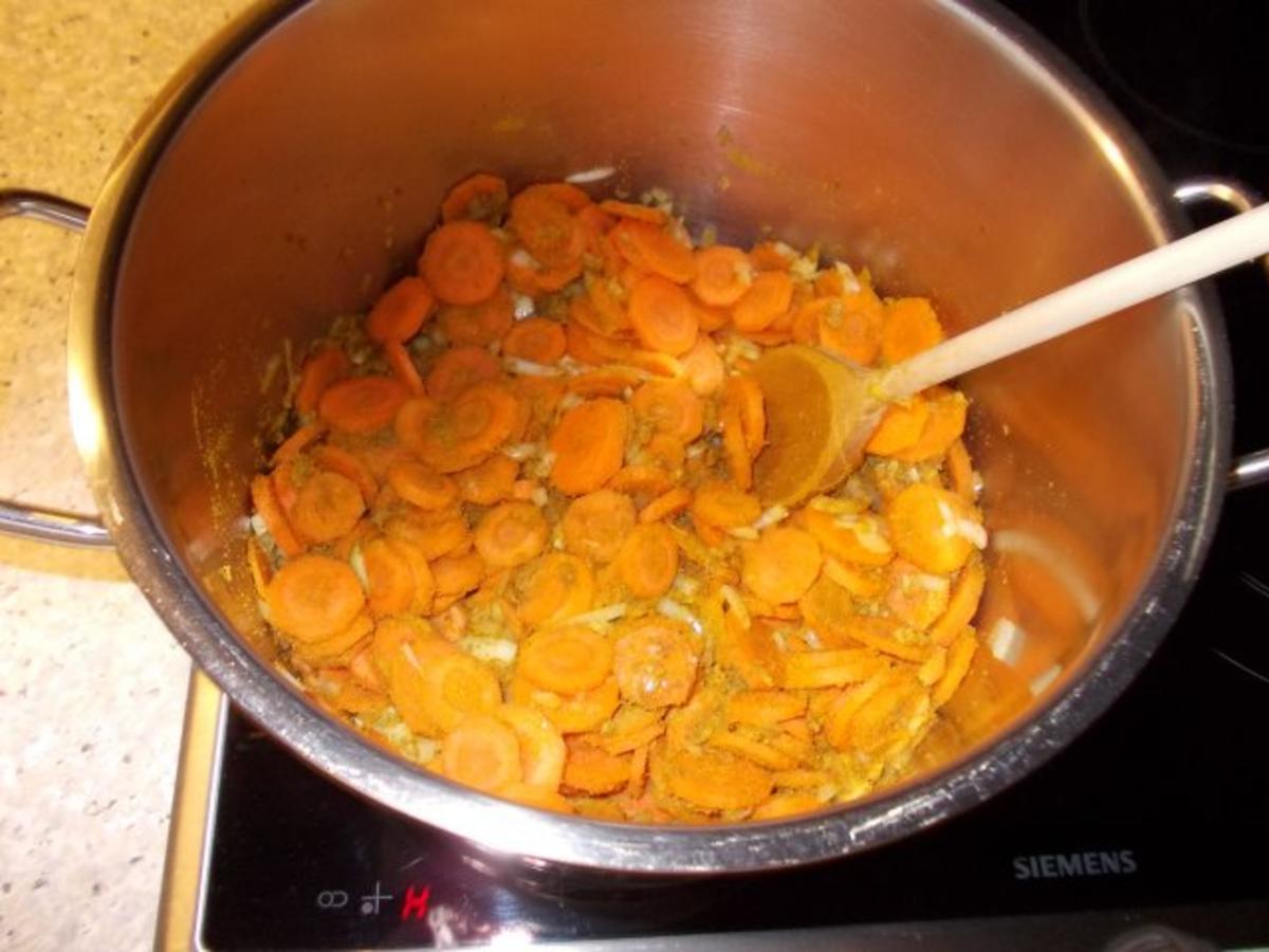 Karotten-Kokos-Suppe - Rezept - Bild Nr. 4