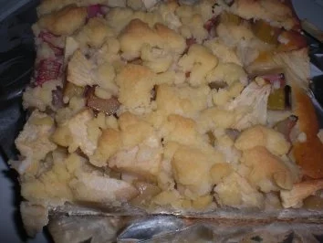 Rezept: Rhabarber-Streuselkuchen Rhabarber-Streuselkuchen - Rezept