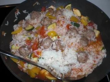 Orientalische Hackpfanne - Rezept