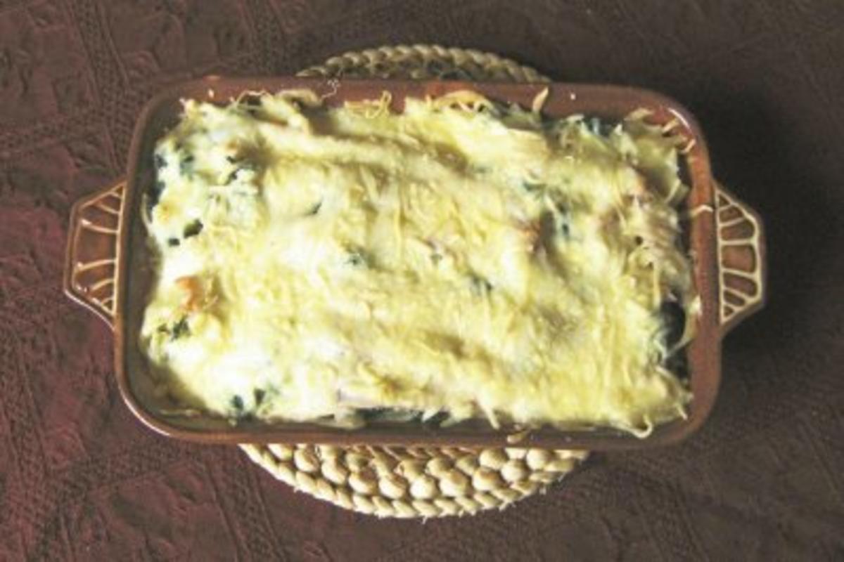 Schinken - Spinat - Nudelauflauf - Rezept - kochbar.de