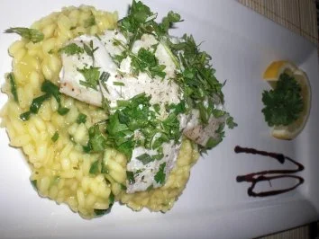 Fisch im Kräutermantel - Rezept