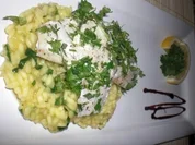 Fisch im Kräutermantel - Rezept