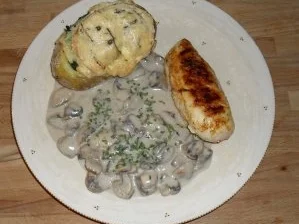 Gefüllte Erdäpfel - Rezept