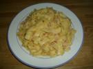 Dicke Schinken-Sahne Nudeln - Rezept