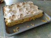 Rezept: Rhabarberkuchen mit Baiserhaube Bild Nr. 2 Rhabarberkuchen mit Baiserhaube - Rezept - Bild Nr. 2
