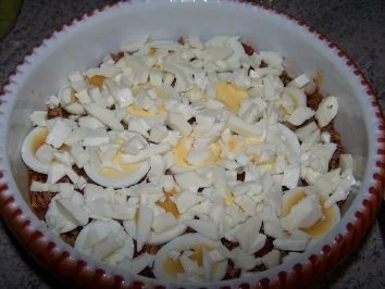 Rezept: Eierauflauf mit Hackfleisch Bild Nr. 10 Eierauflauf mit Hackfleisch - Rezept - Bild Nr. 10