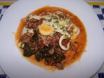 Rezept: Eierauflauf mit Hackfleisch Bild Nr. 12 Eierauflauf mit Hackfleisch - Rezept - Bild Nr. 12